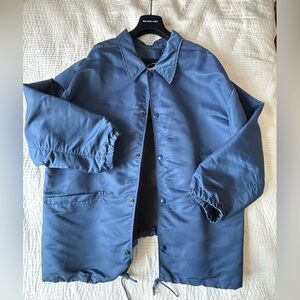 Balenciaga Men's Navy Windbreaker